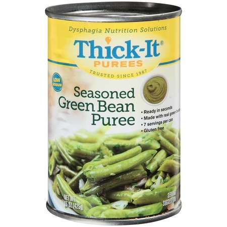 Thick-It Heat And Serve Gluten & Seasoned Green Bean Puree 15 oz., PK12 H305-F8800